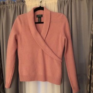 Ralph Lauren Pink Sweater Wool
